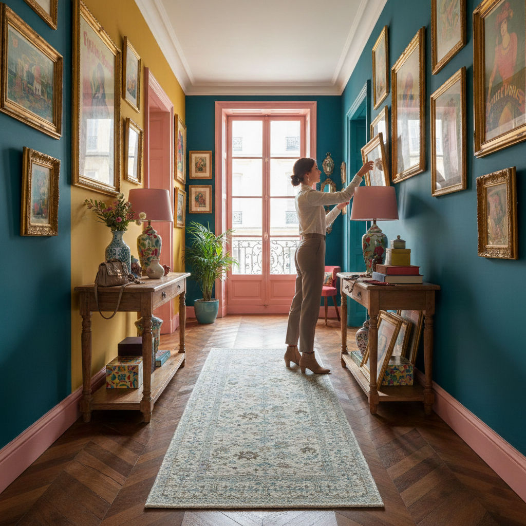 SORELINA - Hand Knotted Oushak Carpet